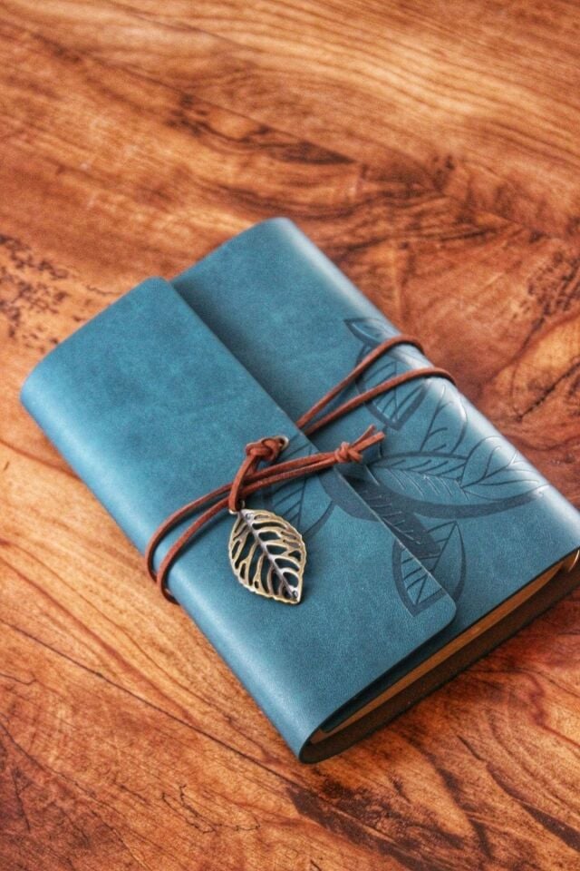 Hediyelik Deri Kapaklı Defter